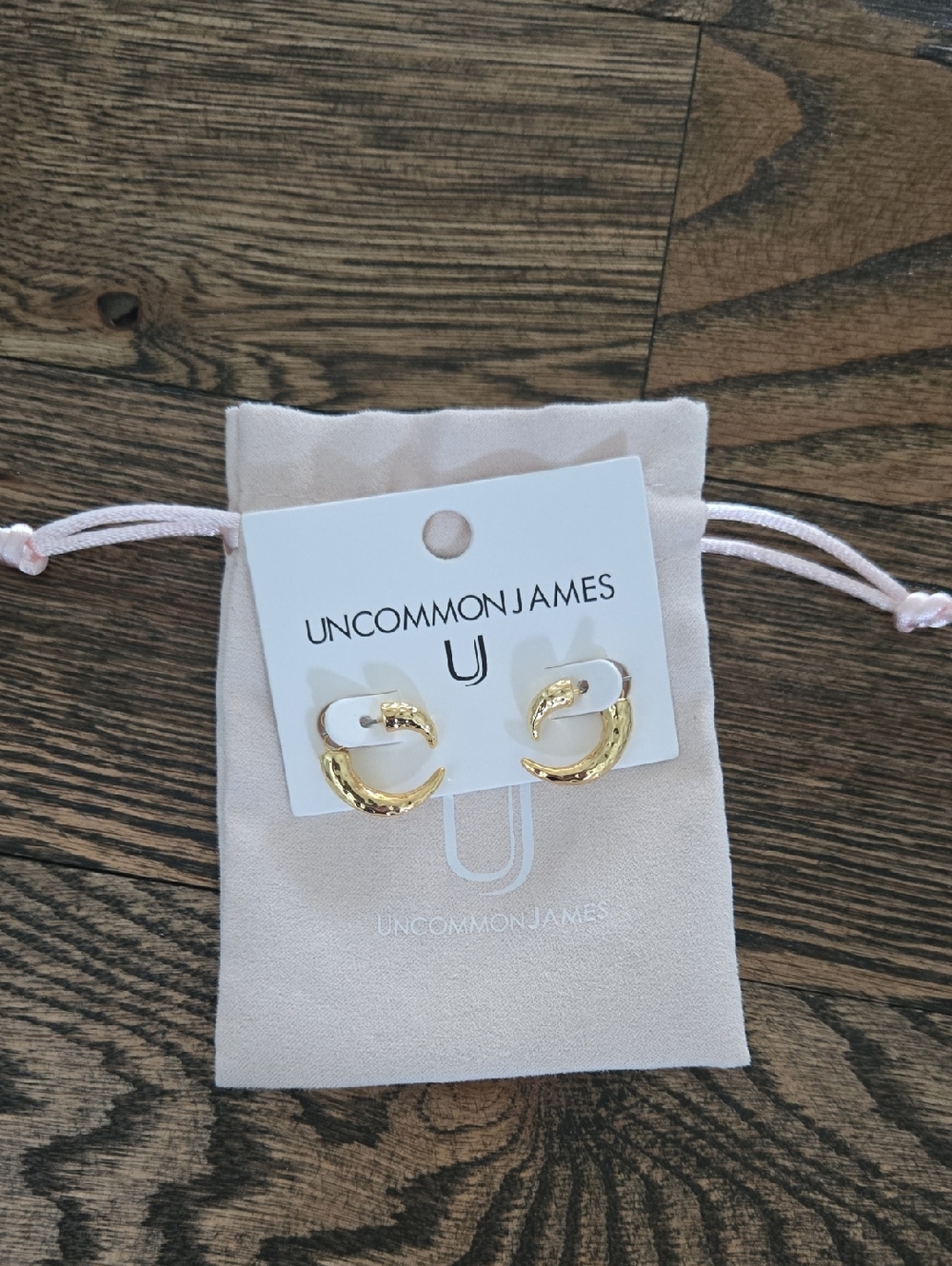 Uncommon James Gold Horn Style Earrings